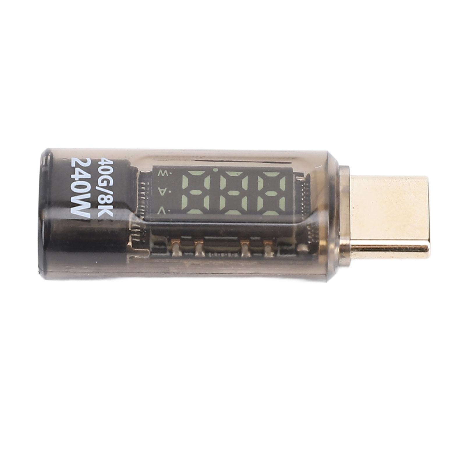 

Type C Adapter USB 4.0 PD 240W Fast Charging 40Gbps 8K Digital Display Full Functional Current