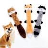 Dog Squeak Toys No Stuffing H Dogs Chew Toy For Small Medium Large Breed Chewer Squeaky Pet Protective Film Door Dog