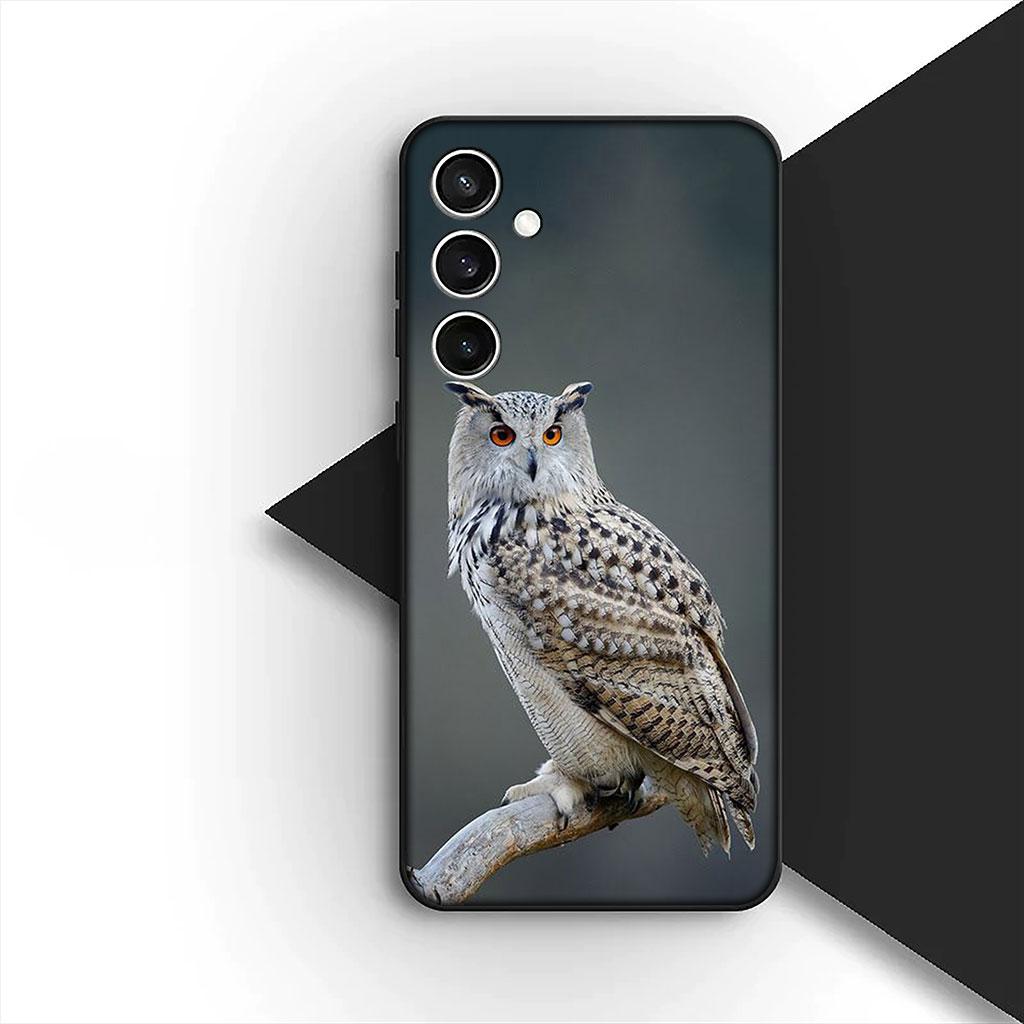 Casing Phone Cover for Xiaomi Redmi Note 12 11 10 A3 Pro 10A 10C 12C Note12 5G 4G Case  Bird Owl Animal