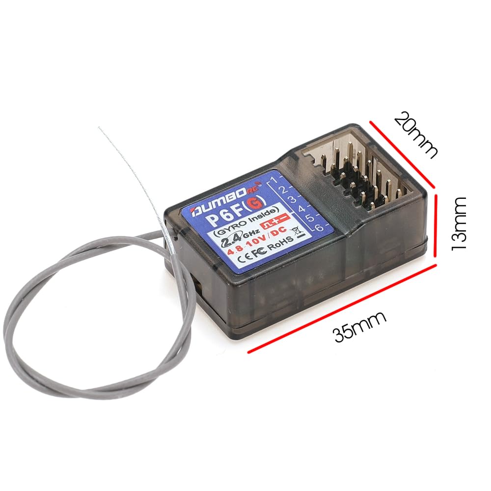 DUMBORC X6PM 6CH Technische Zulassung Japanische Anleitung Funkgesteuert RC Panzer Propo 350M Große Reichweite Ergonomische Mischbremsfunktion und