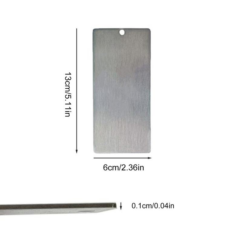 snowboard Scrapper wax kit Stainless Steel Snowboard Waxing Tool for Removing Excess Cooled Wax Ski Snowboard Accessories