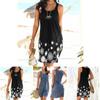 Stylish Women Boho Summer Beach Midi Dress With Gorgeous Floral Print And Loose Fit