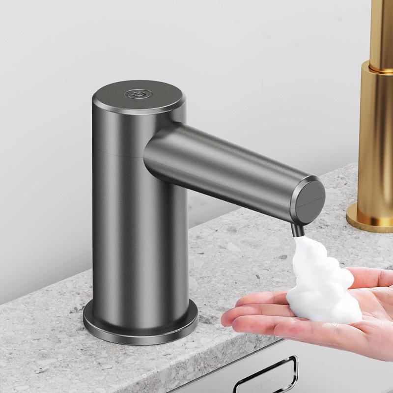 Dispenser Elettrico Automatico per Sapone e Igienizzante a Sensore Infrarossi Senza Contatto per Lavandini