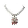Hip Hop Personality Bulldog Pendant Necklace Trendy Personality Fashion Cool Men's Accessories