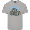 Christmas Tractor Farming Farmer Xmas Unisexs Light Cotton TShirt