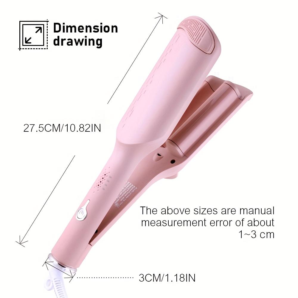 

American Standard 32mm Curling Iron Temperature Adjustable Easy to Style Safe Thermal Control Technology Fast and Long-lasting рожевий
