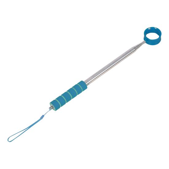 Golf Ball Retriever with Telescopic Handle Stainless Steel Golf Ball Grabber Picker Tool синий