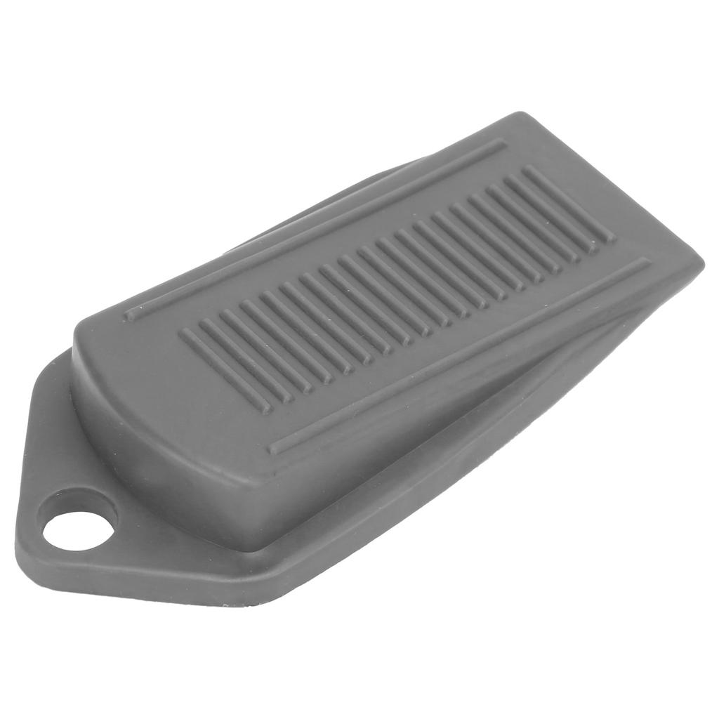 Gray Rubber Door Stoppers No Sliding Door Stop Wedge Stackable Flexible Door HolderGray