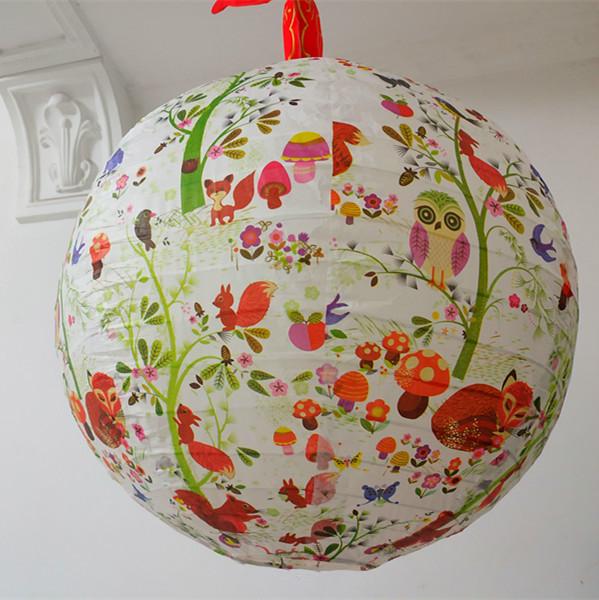 Ancient Style Lanterns: Japanese & Chinese Festive Paper Decorations