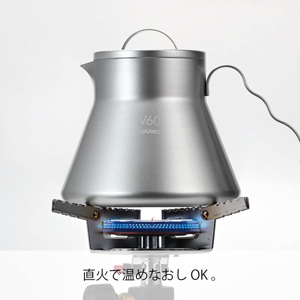 HARIO V60 Metal Coffee Server 500ml Silver O-VCSM-50-HSV