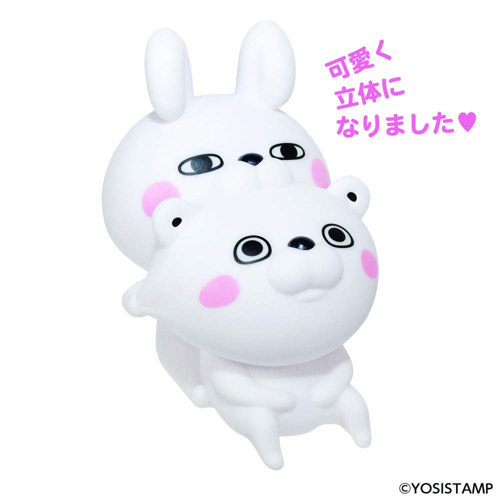 

Печать Йоши YOSISTAMP Мягкая виниловая копилка в виде мишки/кролика и 100% белый