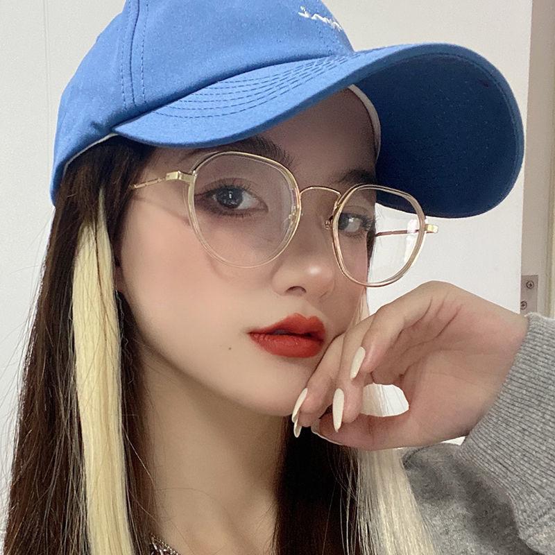 High-quality Large Frame Glasses Myopia Glasses Women Men Nearsighted Eyewear Anti Blue Light Glasses with Diopters Minus -1.0
