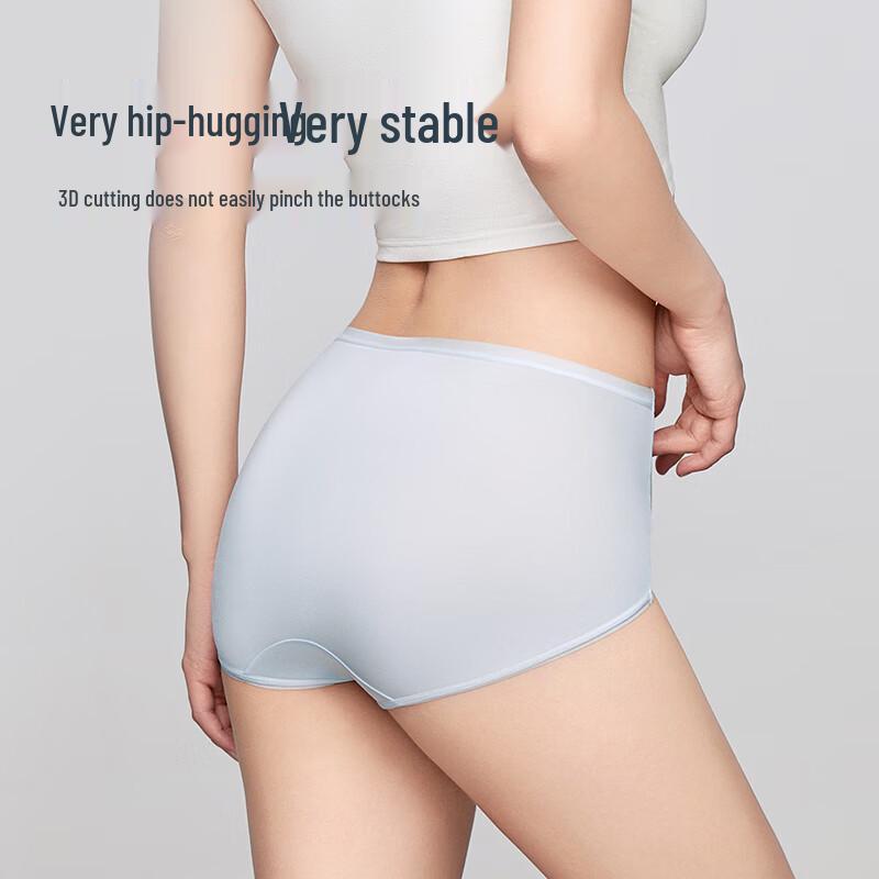 Anlifang Women's 3-Pack Ice Cool Antibacterial Briefs