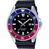 Casio Collection MDV-107-1A3JF Men's Watch Black Stainless Steel Water Resistant 200m