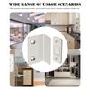 Strong Magnetic Cabinet Catches Punch Free Door Stopper Magnetic L-shaped Hidden Door Closer Home Improvement Furniture Hardware