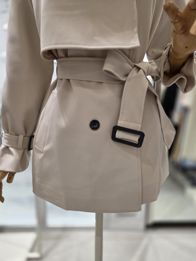 Shatin High Neck Trench Coat S261k751