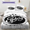 IF Elfsborg Bedding Quilt Set Quilt Cover Pillowcase Home Decoration Birthday Gift (1 * Duvet Cover + 2 * Pillowcase, Without Core)
