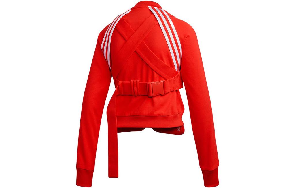 adidas Originals Adidas Originals Trefoil X Jwc Kollaborationsjacke Damen Rot GL6125