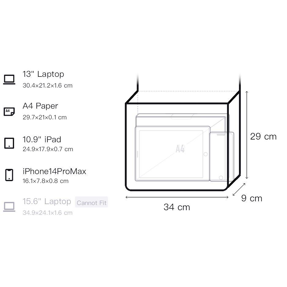 Bally Fabro Solid Color Casual Nylon Messenger Bag Men Bags Black 6226335