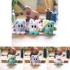 Cute Adorable Big-eyed Kirby Plush Toy Keychain Soft Short Plush Green Grey Pink