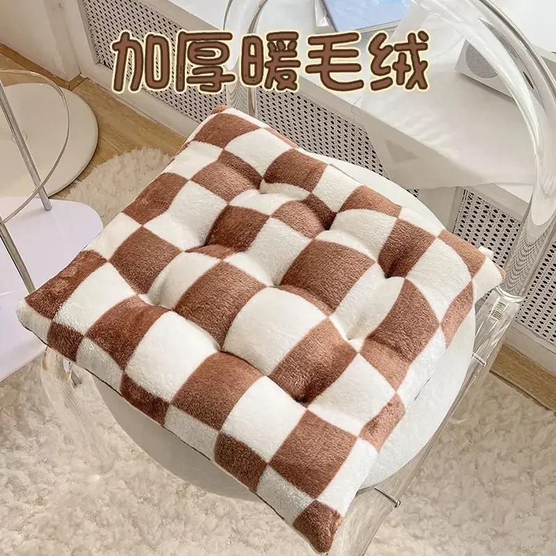 Plush square Cushion Soft Creative Pillow Chair Car Seat Cushions Decorative Tatami Sofa Back Cushion