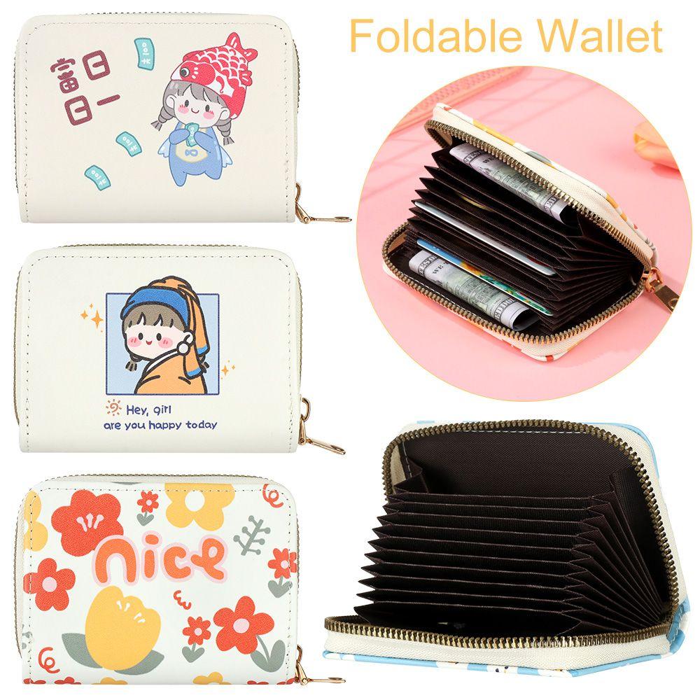 

Подарочные мини-монеты, деньги, мультяшные короткие кошельки, складной кошелек, держатель для карт, кошельки для карт 1