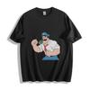 Popeye Powerful Spinach Graphic T-Shirt Mens Womens Tees Top