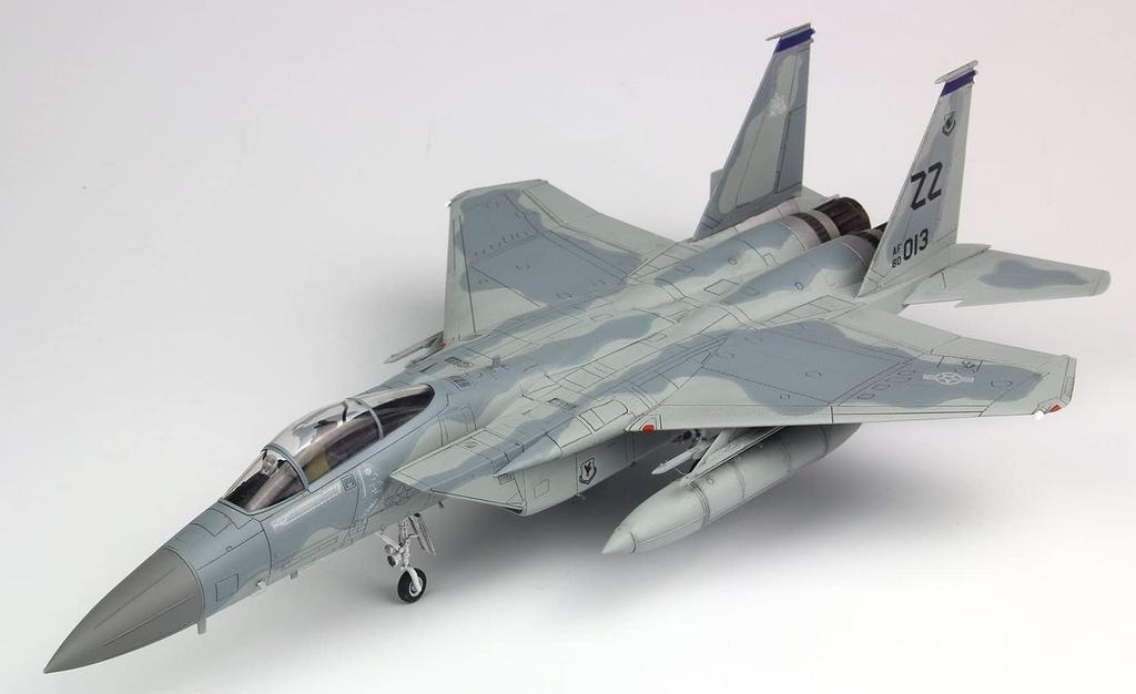 PLATZ 1/72 scale US fighter F-15C Eagle Kadena AB with nose art decal, plastic model kit AC-51SP