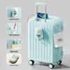 New Style Ins Durable Multifunctional Student Suitcase with Large Capacity and Password Lock Spinner Wheels