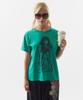SCULPTOR Distressed Muse Tee Turquoise