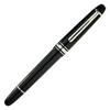 Montblanc Classic Black Platinum Line Fountain Pen P145bk Medium Nib Meisterstück (M)