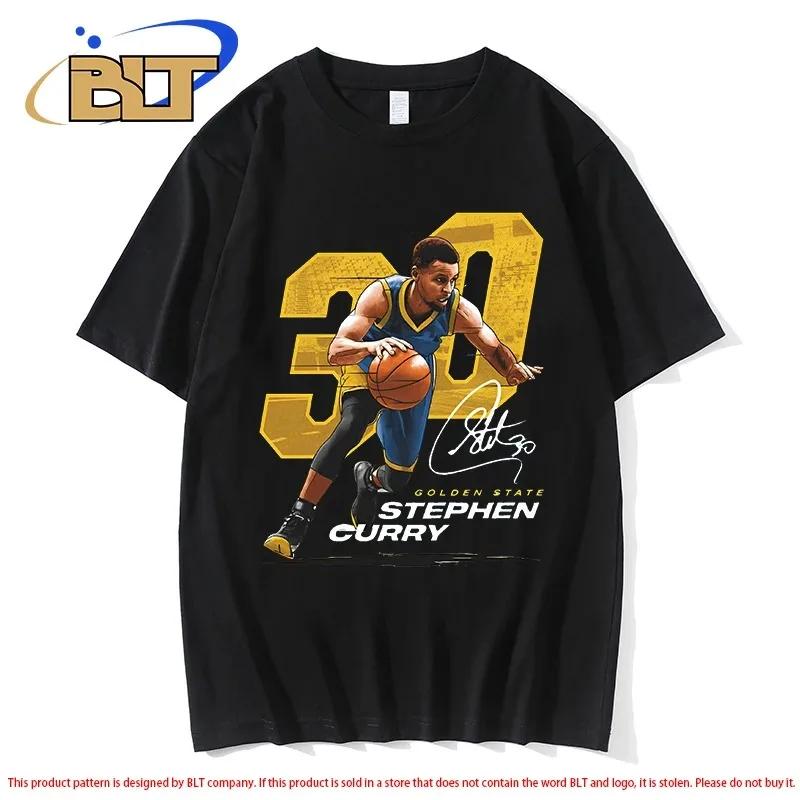 Stephen Curry Fan Clothing Summer Adult Short-sleeved Fashionable T-shirt Sports Tops for Ventilate Men and Women