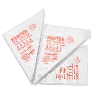 20 STÜCKE/LOS Einweg-Spritzbeutel Icing Fondant Kuchencreme Squeeze s Werkzeuge Dessertdekorateure Gebäckspitze Düse Silikonformen