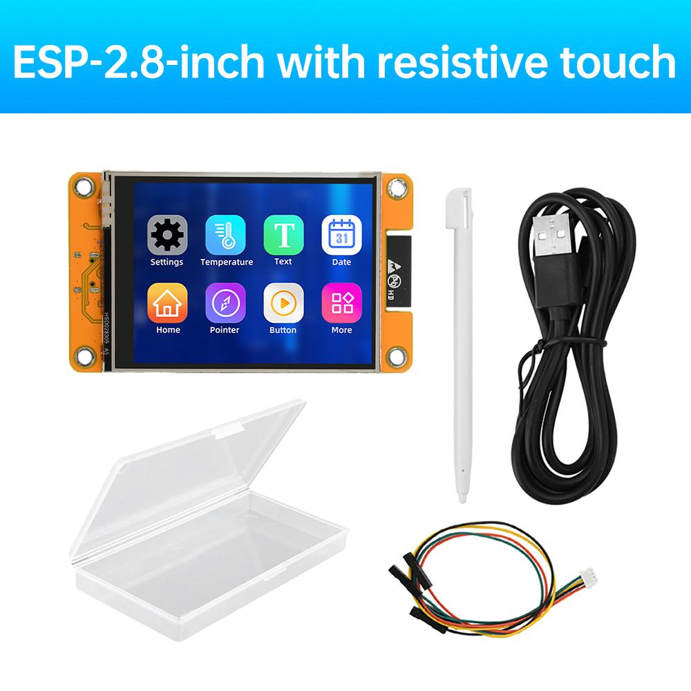 ESP32 WiFi Bluetooth Module Development Board 3.5 Inch ST7796U Drive 320*480 Resolution TFT Intelligent Resistance Touch Screen