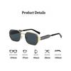 New Fashion Vintage Sunglasses Women Men Designer Retro Metal Rectangle Sun Glasses Female Male Popular Black Eyewear