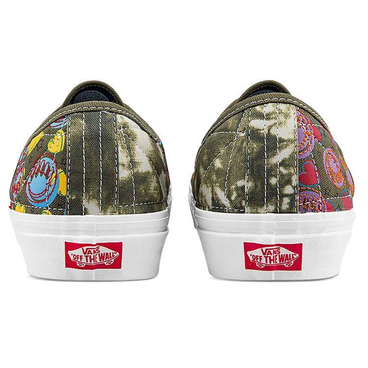 Vans Authentic 44 DX Positivity Patchwork Grape Leaf Unisex Sneakers Green VN0A54F98F9