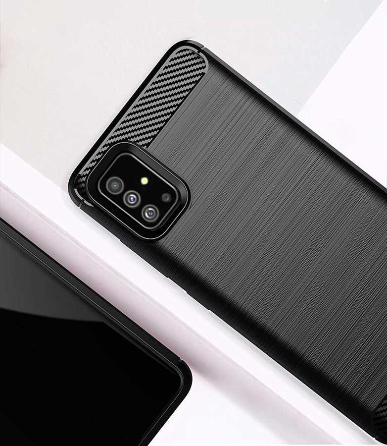 Sc Carbon Galaxy A71 Czarny