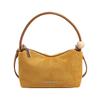 Solid Colors Hasp Suede Sewing Thread Retro Women's Shoulder Bags 2026 High Capacity Casual Versatile Casual Sweet Tote Bags