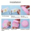 5pcs Toilet Solid Air Freshener Aromatherapy Fragrance Lasting Car Air Fresheners Wardrobe Home Toilet Fresher Bathroom Supplies