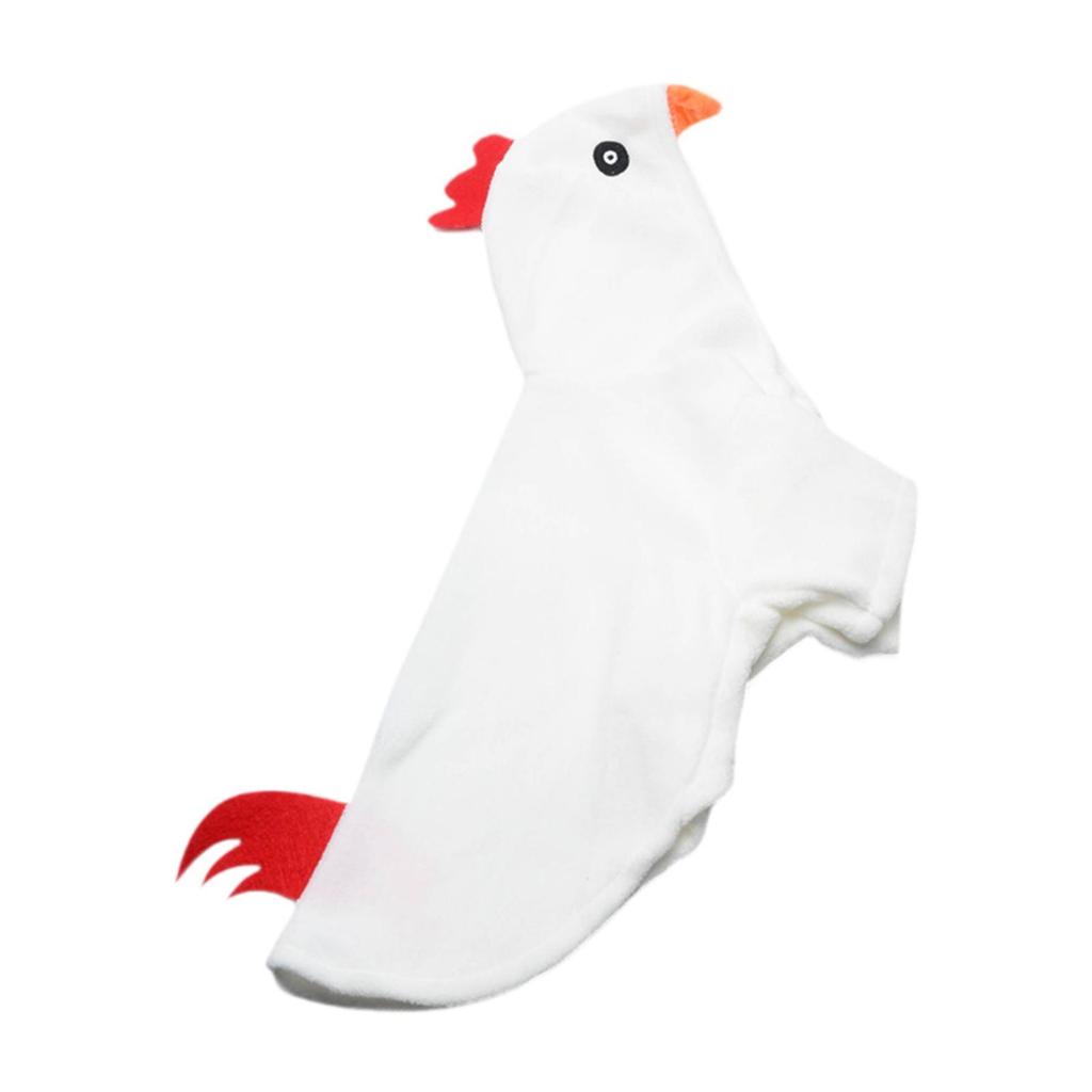 Dog Chicken Costume Halloween Animal Clothes Party Funny Realistic, Cute Lightweight Dress up Dog Clothes Small Medium Large Dog