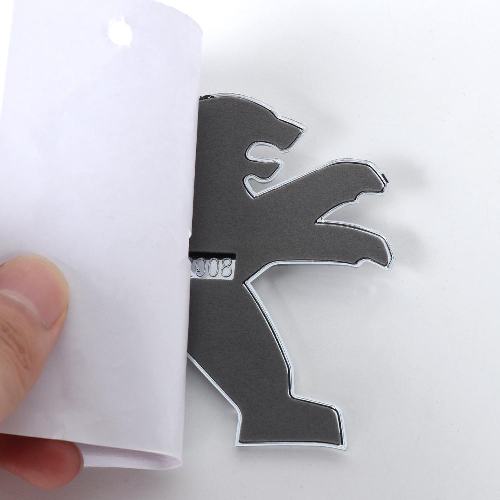 2026 Hete Auto Sticker Auto Voorgrille Embleem Achterklep Badge Sticker Auto Decoratie Accessoires Voor Peugeot RCZ 206 208 3008 30