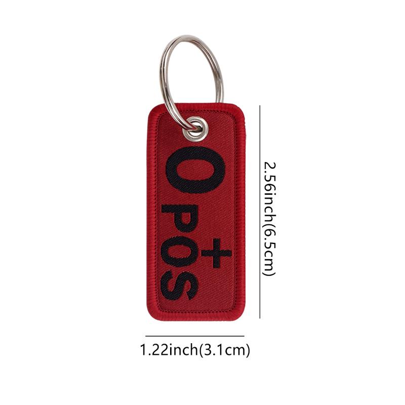 1 Stück Rote Serie Gestickter Schlüssel Cool Buchstabe Zitat Schlüsselanhänger Schlüsselanhänger Für Auto Motorrad Schlüsselanhänger Halter Schmuck Zubehör