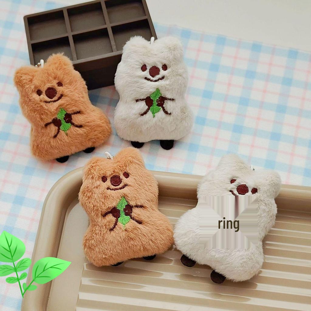 Cartoon Koala Plush Doll Pendant - Cute Leaf Bear Bestie Style Bag Charm