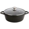 Cocotte - VALIRA - Haute Induction D : 24 Cm - Fonte D'aluminium - Revêtement Anti-adhérent Écologique