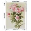5d Rhinestones Diy Diamond Painting Cross Stitch Kits Full Drill Fabric Embroidery Flowers Rose