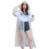 EVA Waterproof and Perfect for Heavy Rain and Rainy Water and Outdoor Portable and White [SZSL] Non-Disposable Raincoat, Eco-Friendly Material,