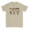 Men's Sam Dean Castiel Supernatural Chibi T Shirt TV Shows 100% Cotton Clothes Round Neck Tee Shirt New Arrival T-Shirt