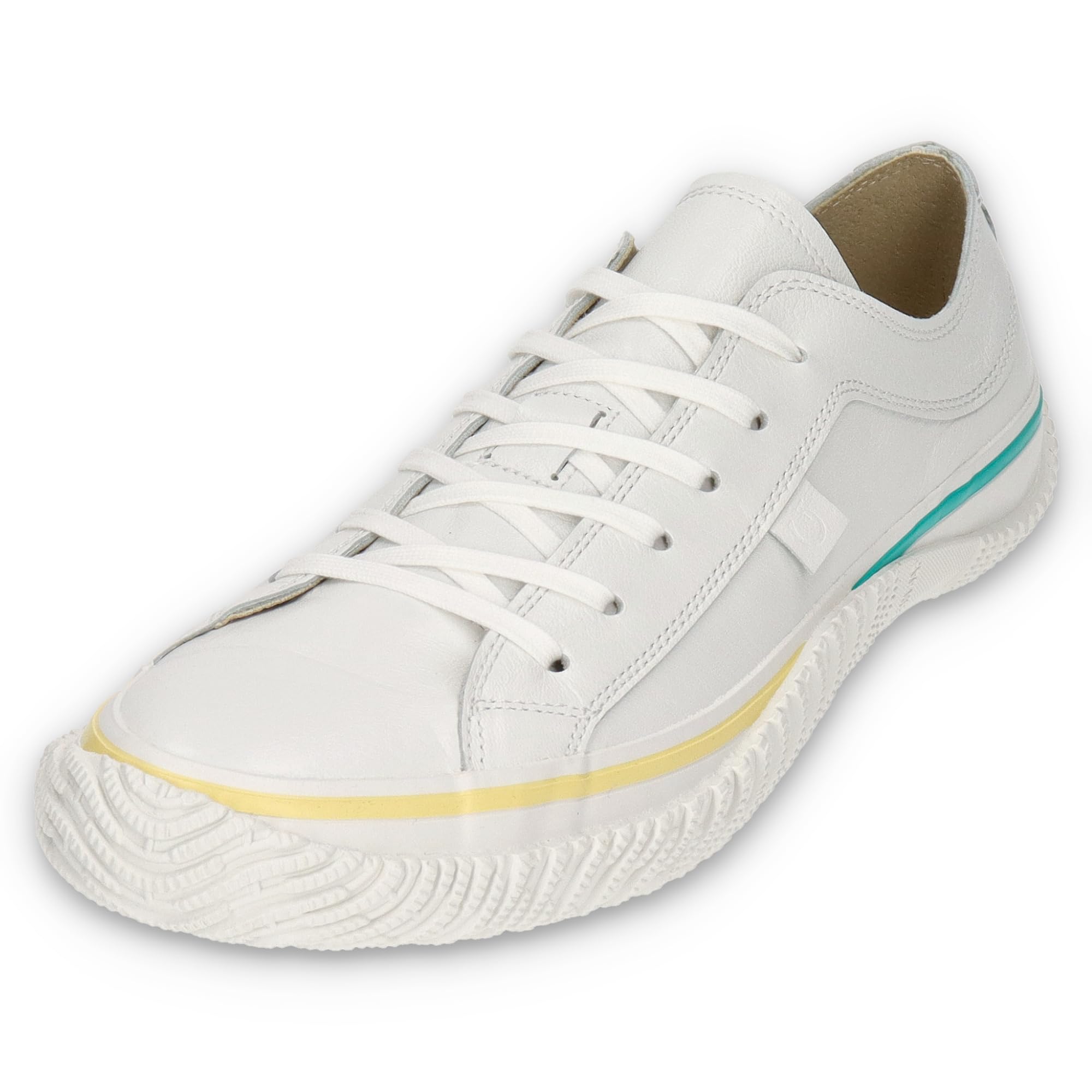 

Кеды размера S для мужчин и женщин [Spingle] SP-1045 Белый/Желтый (24.5см)