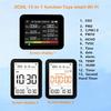 2CO8 13-in-1 Graffiti Smart WiFi Air Quality Detector: CO2, PM2.5, Formaldehyde, TVOC