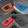 For Tesla Model 3 Y - Window Switch Lifter Panel Trim Frame Sticker Tuning Made of Alcantara Car Interior Accessories